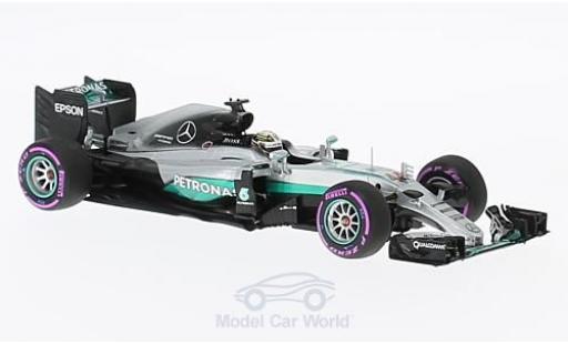 Modelauto Mercedes F1 2016 W07 Hybrid No.44 AMG Petronas Team formule 1 GP Abu Dhabi L.Hamilton 1/43 Minichamps