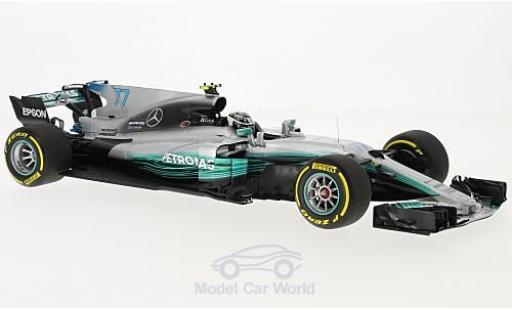 Modelauto Mercedes F1 2017 W08 EQ Power+ No.77 AMG Petronas Motorsport Petronas formule 1 GP Spanien V.Bottas 1/43 Minichamps