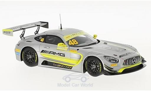 Modelauto Mercedes AMG GT GT3 No.48 -AMG Team Driving Academy Fia GT World Cup Macau GT Cup 2017 E.Mortara 1/43 Minichamps