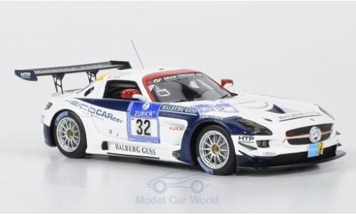 Modelauto Mercedes SLS GT3 AMG No.32 Heico Motorsport 24h N&Atilde;&frac14;rburgring 2011 A.Margaritis/C.Frankenhout/C.Br&Atilde;&frac14;ck 1/43 Minichamps