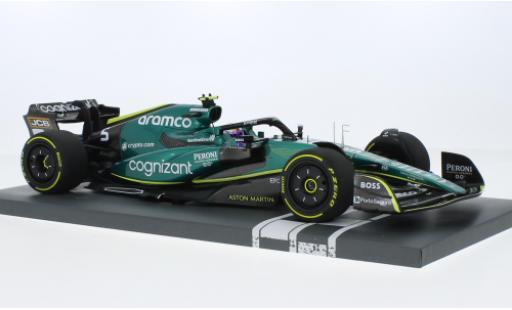 Modelauto Aston Martin AMR22 f1 2 No.5 Aramco Cognizant Team Cognizant formule 1 GP Abu Dhabi 2022 1/18 Minichamps