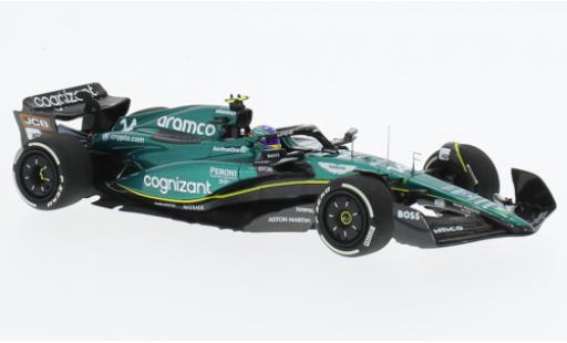 Modelauto Aston Martin AMR23 f1 3 No.14 Aramco Cognizant Team Cognizant formule 1 2023 1/43 Minichamps