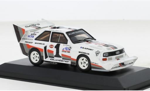 Modelauto Audi Sport Quattro s1 No.1 Pikes Peak Hill Climb 1987 1/43 Minichamps