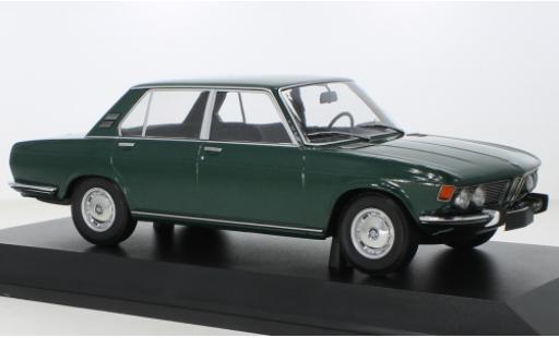 Modelauto Bmw 2500 berline metallic groen 1968 1/18 Minichamps