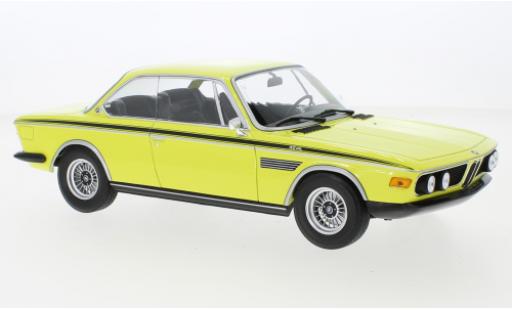 Modelauto Bmw 3.0 CSL (E9) geel 1971 1/18 Minichamps