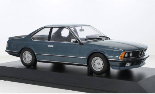Modelauto Bmw 635 CSi metallic turquoise 1982 1/18 Minichamps
