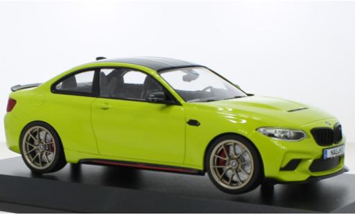 Modelauto Bmw M2 CS groen 2020 1/43 Minichamps