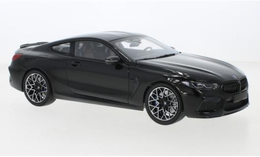 Modelauto Bmw M8 Coupe Competition metallic zwart 2020 1/18 Minichamps