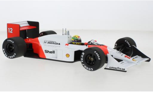 Modelauto McLaren MP4 MP4/4 Honda No.12 formule 1 GP Japan 1988 1/18 Minichamps