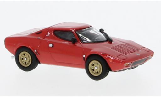 Modelauto Lancia Stratos Base rood 1974 1/87 Minichamps