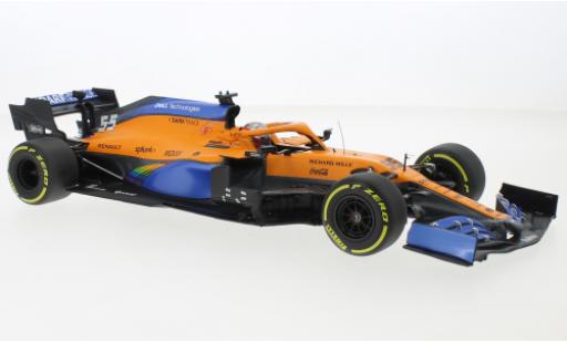 Modelauto McLaren F1 MCL35 Renault No.55 Team formule 1 GP &Atilde;�sterreich 2020 1/18 Minichamps