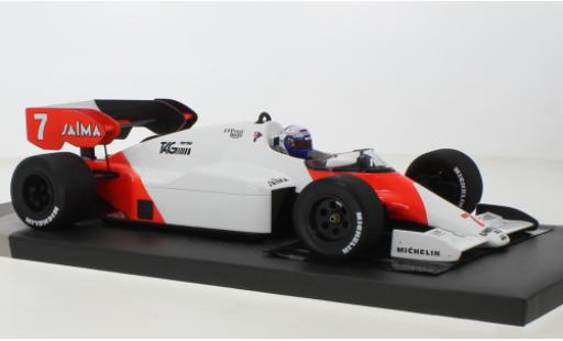 Modelauto McLaren MP4 MP4/2 TAG No.7 Marlboro International formule 1 GP Portugal 1984 1/18 Minichamps