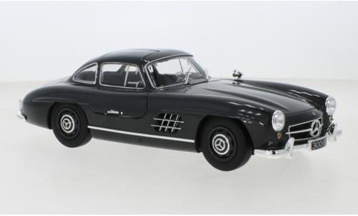 Modelauto Mercedes 300 Base SL (W198) grijs 1955 1/18 Minichamps