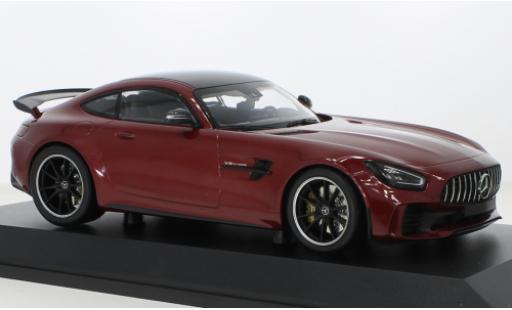 Modelauto Mercedes AMG GT Base -R metallic rood 2021 1/18 Minichamps