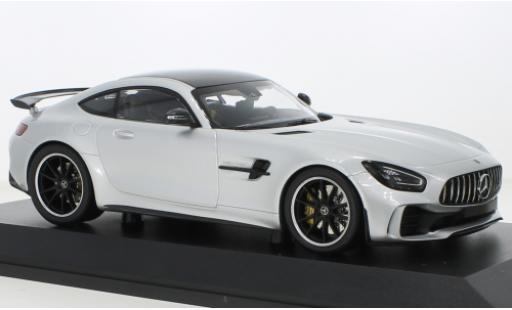 Modelauto Mercedes AMG GT Base -R grijs 2021 1/43 Minichamps