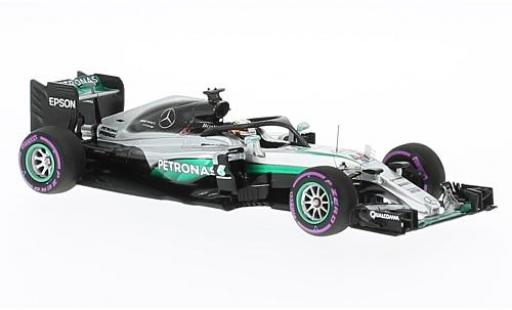 Modelauto Mercedes F1 2016 W07 hybride No.44 AMG Petronas Team Petronas formule 1 GP Singapore 1/43 Minichamps