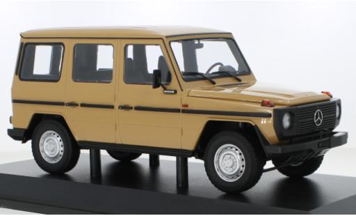 Modelauto Mercedes Classe G LWB G-Modell (W460) beige 1980 1/18 Minichamps