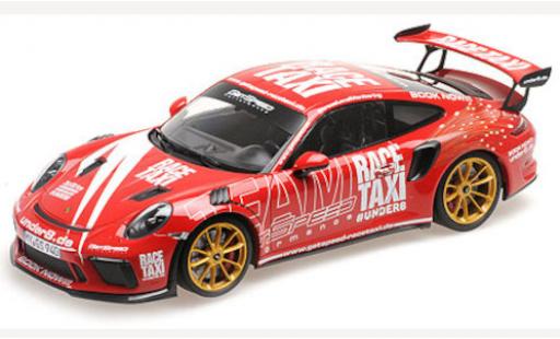 Modelauto Porsche 911 GT3 R (991.2) S rood GetSpeed Performance 2019 1/18 Minichamps