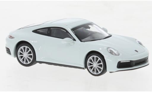 Modelauto Porsche 911 4S Carrera wit 2019 1/87 Minichamps
