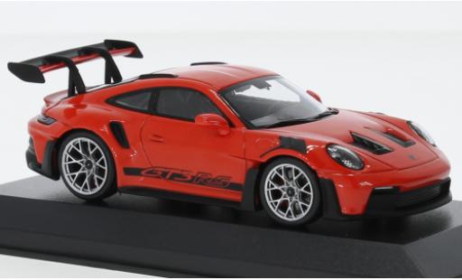 Modelauto Porsche 911 GT3 R S rood 2023 1/43 Minichamps