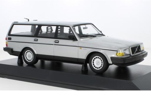Modelauto Volvo 240 GL Stationwagen grijs 1986 1/18 Minichamps