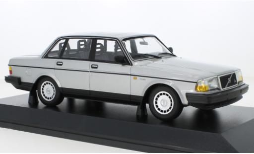 Modelauto Volvo 240 GL grijs 1986 1/18 Minichamps