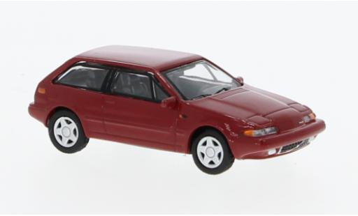 Modelauto Volvo 480 Turbo rood 1987 1/87 Minichamps