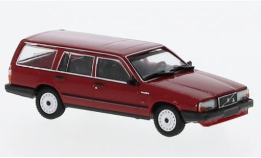 Modelauto Volvo 740 GL Stationwagen rood 1986 1/87 Minichamps