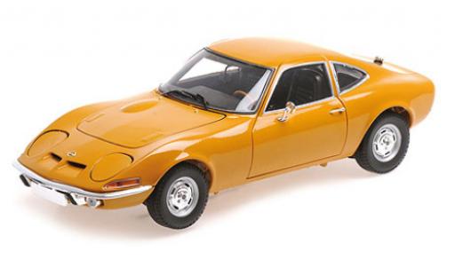 Modelauto Opel GT Base geel 1970 1/18 Minichamps