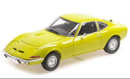 Modelauto Opel GT Base geel 1970 1/18 Minichamps
