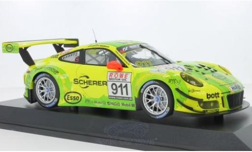 Modelauto Porsche 911 GT3 R No.911 Manthey Racing VLN DMV 4h 2017 F.Makowiecki/.Lietz 1/18 Minichamps