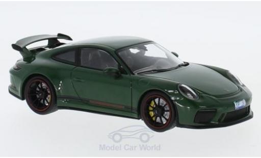 Modelauto Porsche 911 GT3 ( II) groen 2017 1/43 Minichamps