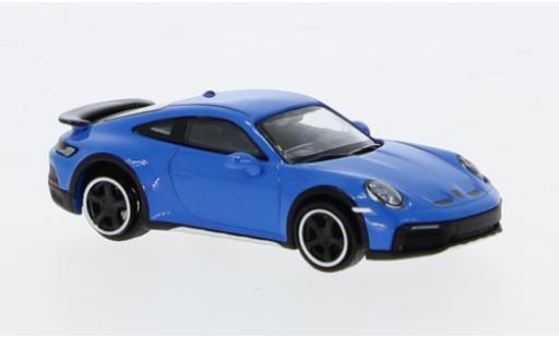 Modelauto Porsche 911 Dakar blauw 2022 1/87 Minichamps