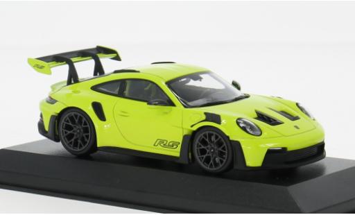 Modelauto Porsche 911 GT3 R S groen 2024 1/43 Minichamps