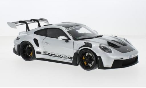 Modelauto Porsche 911 GT3 R S grijs 2022 1/18 Minichamps