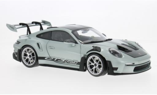 Modelauto Porsche 911 GT3 R S grijs/carbon 2023 1/18 Minichamps