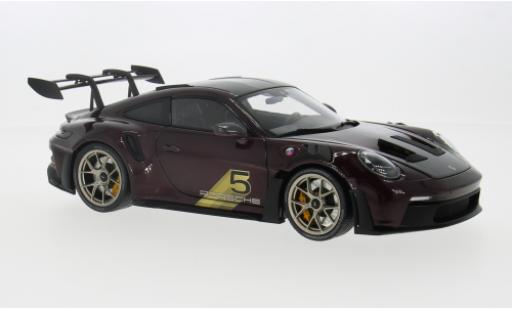 Modelauto Porsche 911 GT3 R S paars 2024 1/18 Minichamps
