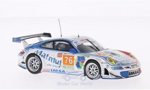 Modelauto Porsche 911 GT3 RSR No.76 Imsa Performance Matmut Matmut 24h Le Mans 2010 R.Narac/P.Pilet/P.Long 1/43 Minichamps