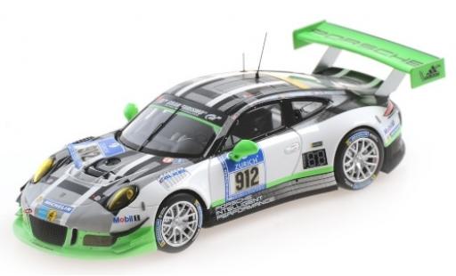 Modelauto Porsche 911 GT3 R No.12 24h N&Atilde;&frac14;rburgring 2016 .Lietz/J.Bergmeister/M.Christensen/F.Makowiecki 1/43 Minichamps