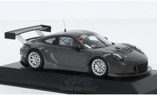 Modelauto Porsche 911 GT3 R No.161 Manthey Racing Test N&Atilde;&frac14;rburgring 2015 1/43 Minichamps
