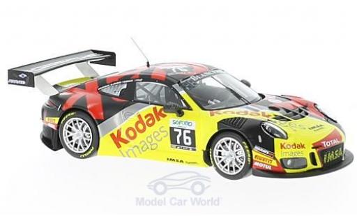 Modelauto Porsche 911 GT3 R - No.76 Team Imsa Performance Kodak 24h Spa 2016 P.Pilet/.Narac/M.Jousse/T.Cornac 1/43 Minichamps