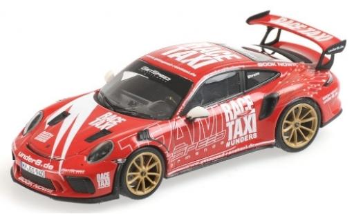 Modelauto Porsche 911 GT3 R RS (991.2) GetSpeed Performance Race Taxi N&Atilde;&frac14;rburgring 2019 1/43 Minichamps