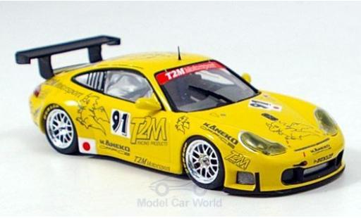 Modelauto Porsche 911 GT3 RS No.91 Essais du Mans 2006 Yamagishi/de Fournoux/Konopka 1/43 Minichamps