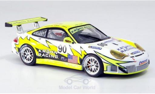 Modelauto Porsche 911 SC GT3 RSR No.90 White Lightning Racing Bergmeister/J&Atilde;&para;nsson/Krohn 1/43 Minichamps