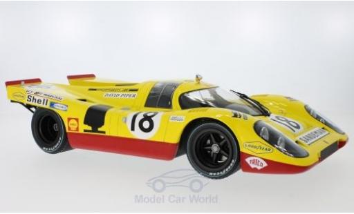 Modelauto Porsche 917 1970 K No.18 AAW Racing Team With David Piper 24h Le Mans D.Piper/G.van Lennep 1/12 Minichamps
