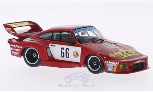 Modelauto Porsche 935 1977 /77 No.66 Georg Loos Racing Loos DRM N&Atilde;&frac14;rburgring R.Stommelen 1/43 Minichamps