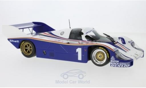 Modelauto Porsche 956 1982 K No.1 System Racing 6h Silverstone met Decals J.Ickx/D.Bell 1/18 Minichamps