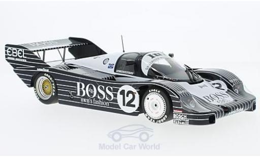 Modelauto Porsche 956 1983 K No.12 Kremer Racing Boss 200 Meilen von N&Atilde;&frac14;rnberg K.Rosberg 1/18 Minichamps