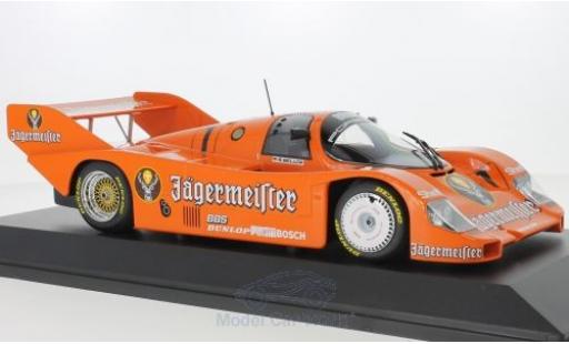 Modelauto Porsche 956 1984 K No.1 Brun J&Atilde;&curren;germeister 200 Meilen Norisring S.Bellof 1/18 Minichamps
