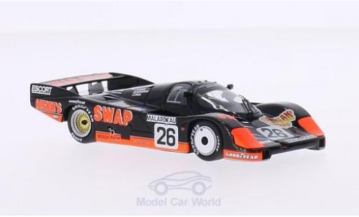 Modelauto Porsche 956 1984 L No.26 Swap Shop 24h Le Mans P.Henn/J.Rondeau/J.Paul Jr 1/43 Minichamps